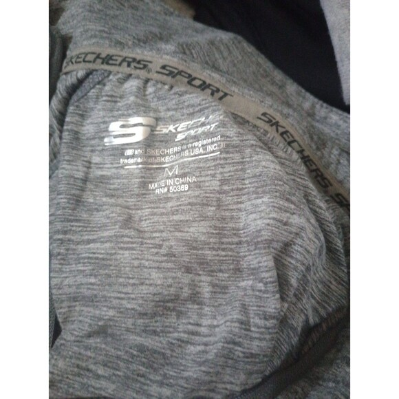 Skechers Women Gray Long Sleeve  Fleece Sz  M - Picture 8 of 11